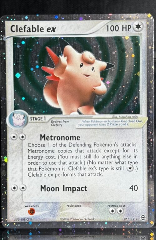 Clefable Pokémon FireRed & LeafGreen (RG, EX6) #106/112 Proxy Card