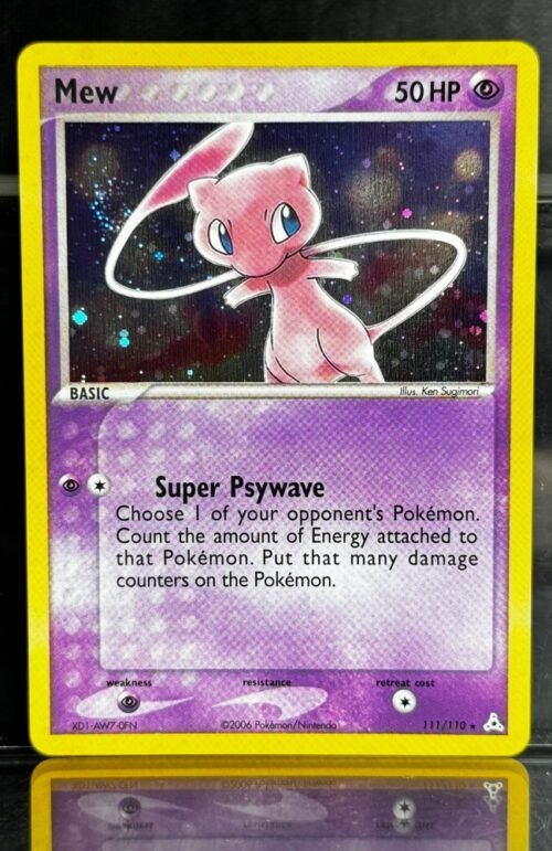 Mew Pokémon Holon Phantoms (HP, EX13) #111/110 Proxy Card