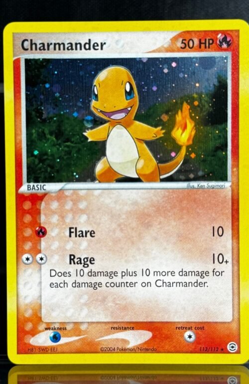 Charmander Pokémon FireRed & LeafGreen (RG, EX6) #113/112 Proxy Card