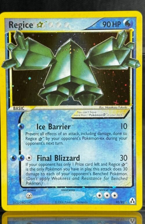 Regice Pokémon Legend Maker (LM, EX12) #90/92 Proxy Card