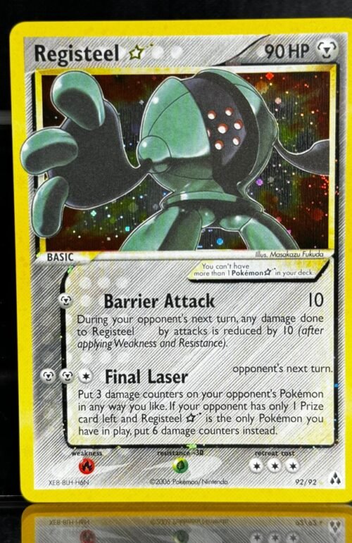 Registeel Pokémon Legend Maker (LM, EX12) #92/92 Proxy Card