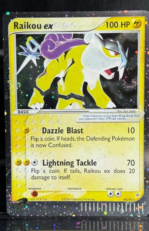 Raikou Pokémon Team Magma vs Team Aqua (MA, EX4) #92/95 Proxy Card