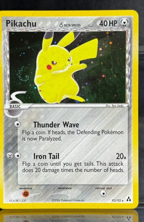 Pikachu Pokémon Legend Maker (LM, EX12) #93/92 Proxy Card