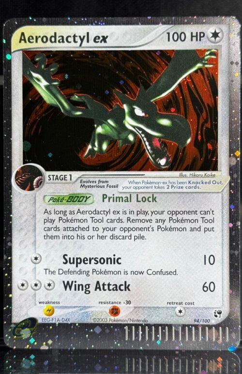 Aerodactyl Pokémon Sandstorm (SS, EX2) #94/100 Proxy Card