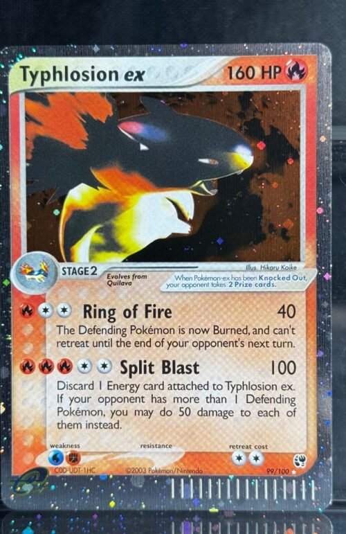 Tyhlosion Pokémon Sandstorm (SS, EX2) #99/100 Proxy Card