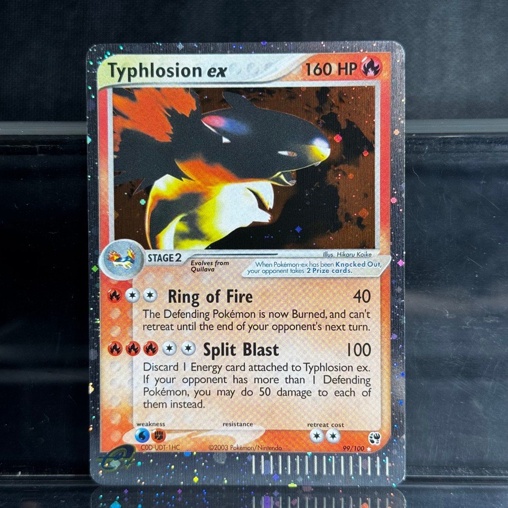 Tyhlosion Pokémon Sandstorm (SS, EX2) #99/100 Proxy Card