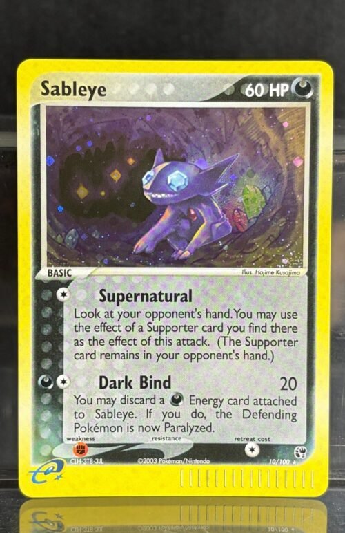 Pokémon Sableye · Sandstorm (SS) #10 Proxy Card