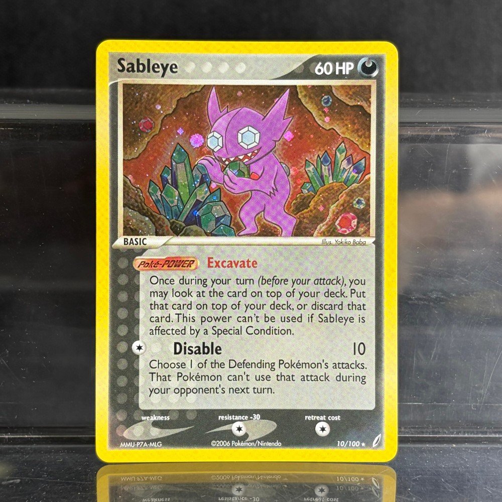 Pokémon Sableye · Crystal Guardians (CG) #10 Proxy Card