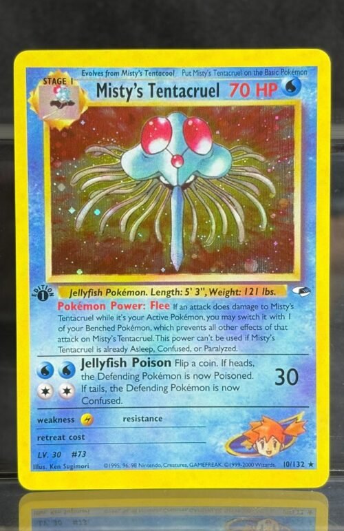 Pokémon Misty’s Tentacruel · Gym Heroes (G1) #10 Proxy Card