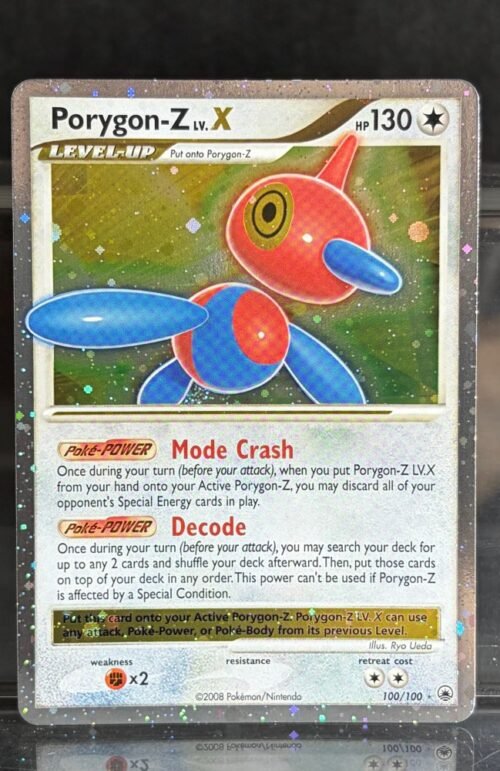 Pokémon Diamond & Pearl Porygon-Z LV.X · Majestic Dawn (MD) #100 Proxy Card