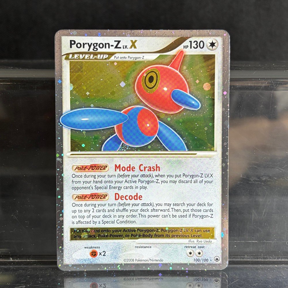 Pokémon Diamond & Pearl Porygon-Z LV.X · Majestic Dawn (MD) #100 Proxy Card