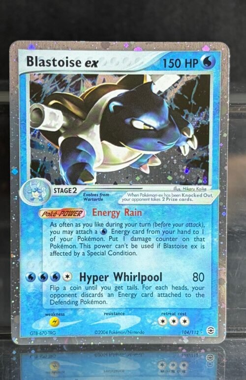 Pokémon EX Blastoise ex · FireRed & LeafGreen (RG) #104 Proxy Card