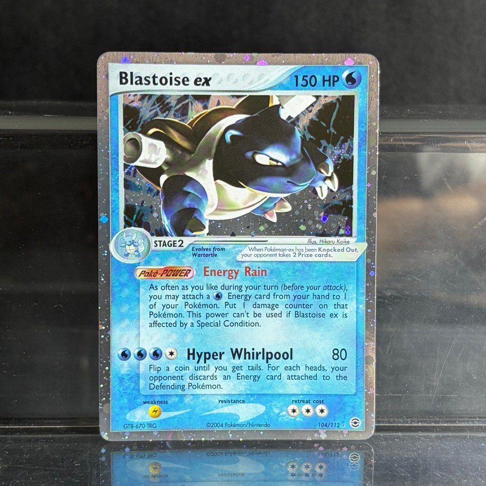 Pokémon EX Blastoise ex · FireRed & LeafGreen (RG) #104 Proxy Card