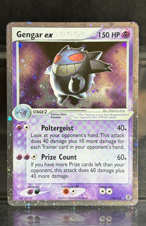 Pokémon EX Gengar ex · FireRed & LeafGreen (RG) #108 Proxy Card