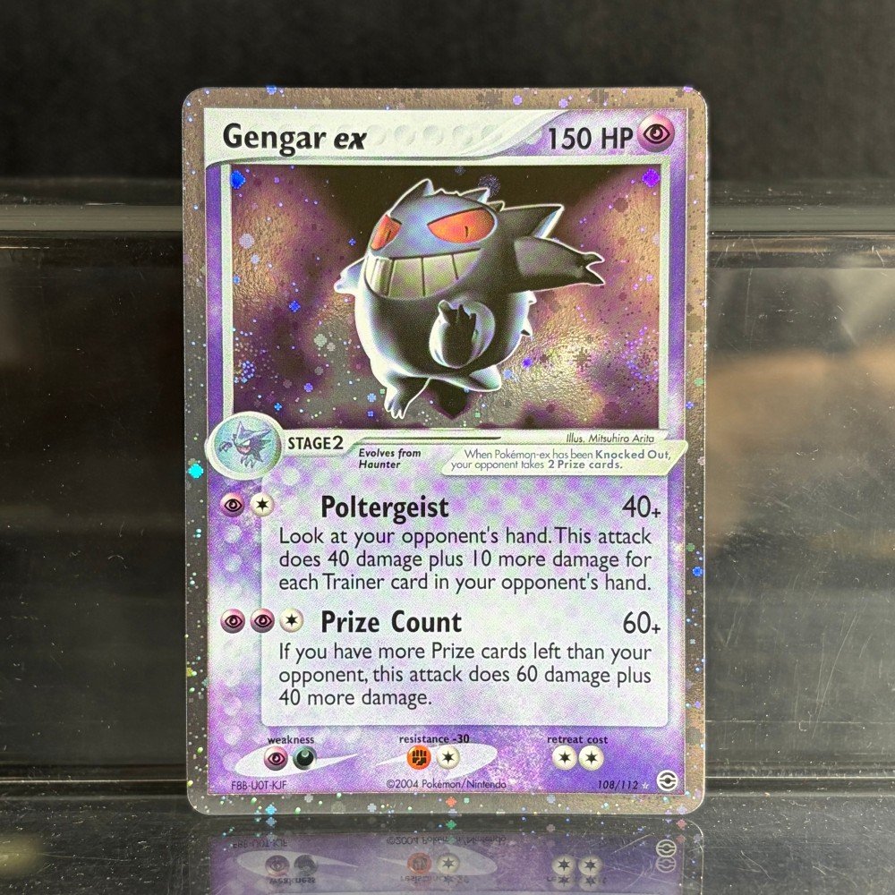 Pokémon EX Gengar ex · FireRed & LeafGreen (RG) #108 Proxy Card