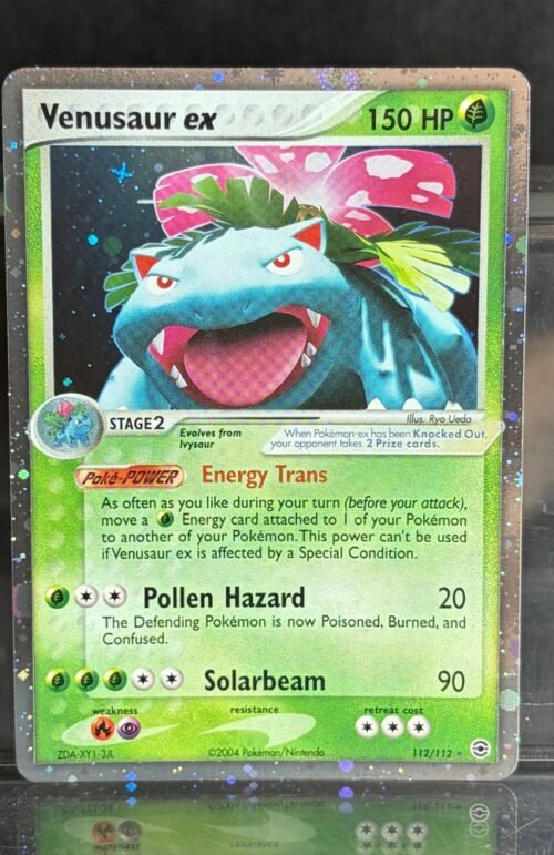 Pokémon EX Venusaur ex · FireRed & LeafGreen (RG) #112 Proxy Card