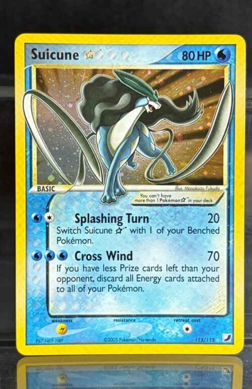 Pokémon EX Suicune Star · Unseen Forces (UF) #115 Proxy Card