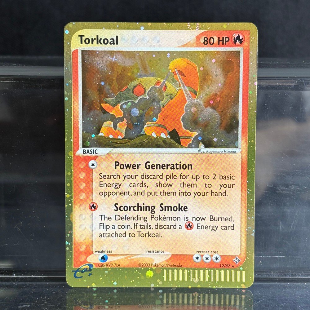 Pokémon EX Torkoal · Dragon (DR) #12 Proxy Card