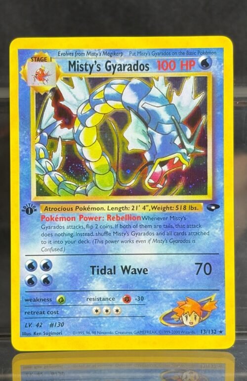 Pokémon Misty’s Gyarados · Gym Challenge (G2) #13 Proxy Card