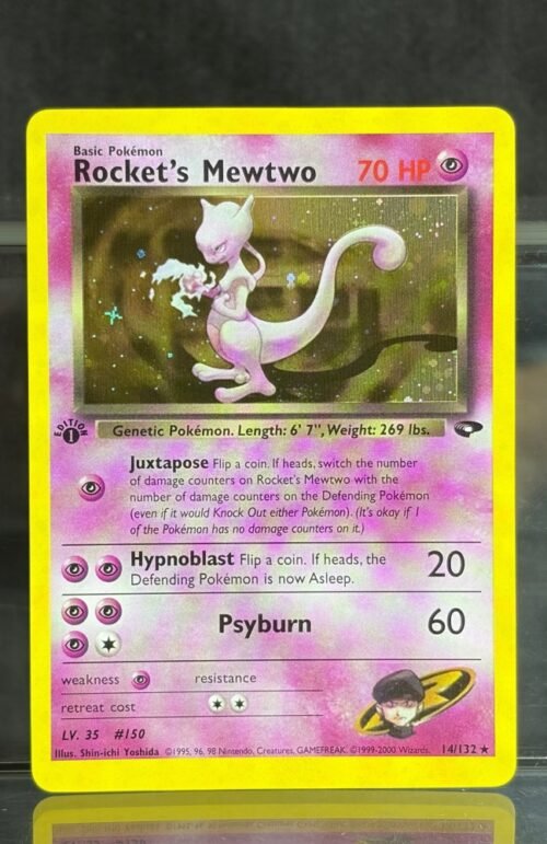 Pokémon Rocket’s Mewtwo · Gym Challenge (G2) #14 Proxy Card