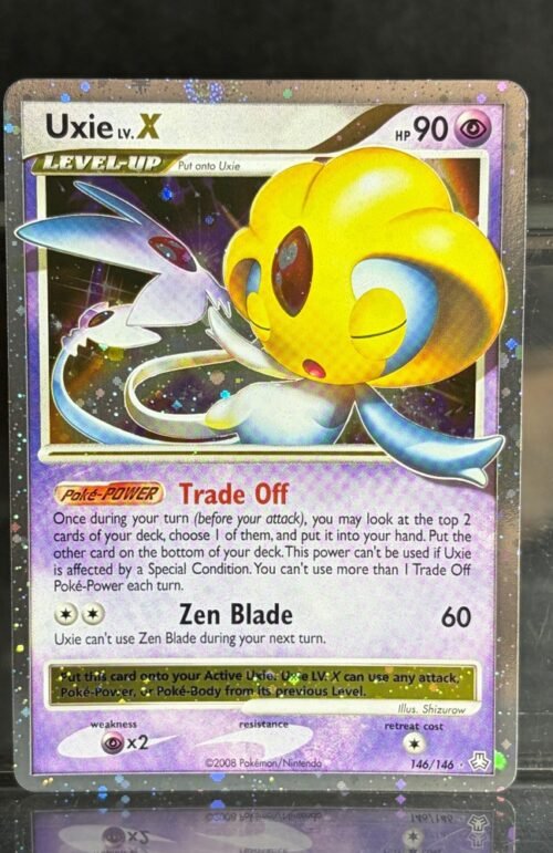 Pokémon Diamond & Pearl Uxie LV.X · Legends Awakened (LA) #146 Proxy Card
