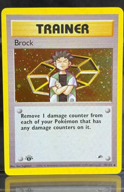 Pokémon Brock · Gym Heroes (G1) #15 Proxy Card