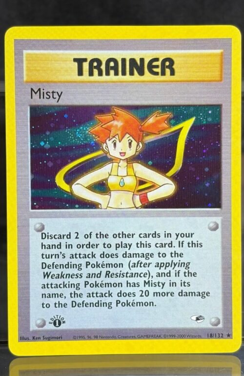 Pokémon Misty · Gym Heroes (G1) #18 Proxy Card
