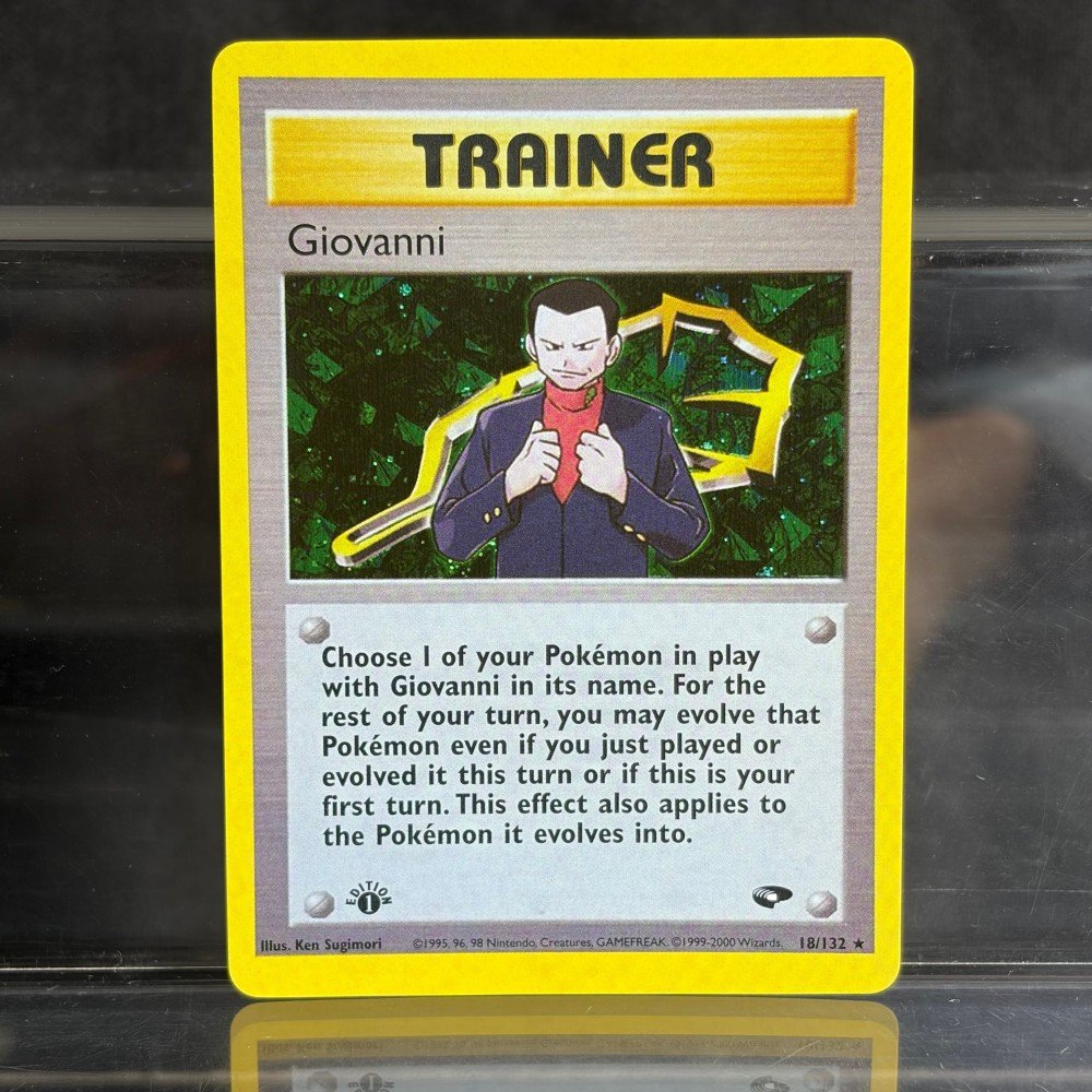 Pokémon Giovanni · Gym Challenge (G2) #18 Proxy Card