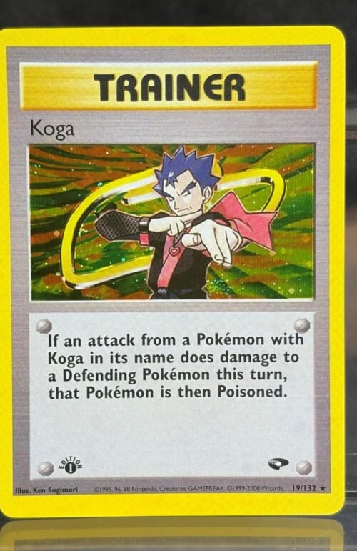 Pokémon Koga · Gym Challenge (G2) #19 Proxy Card