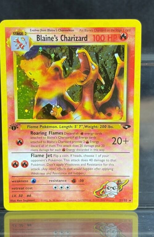 Pokémon Blaine’s Charizard · Gym Challenge (G2) #2 Proxy Card