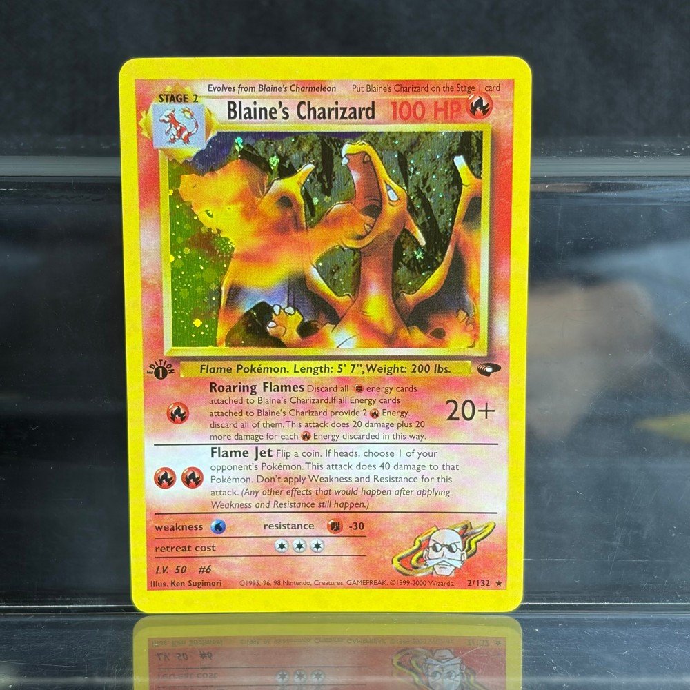 Pokémon Blaine’s Charizard · Gym Challenge (G2) #2 Proxy Card