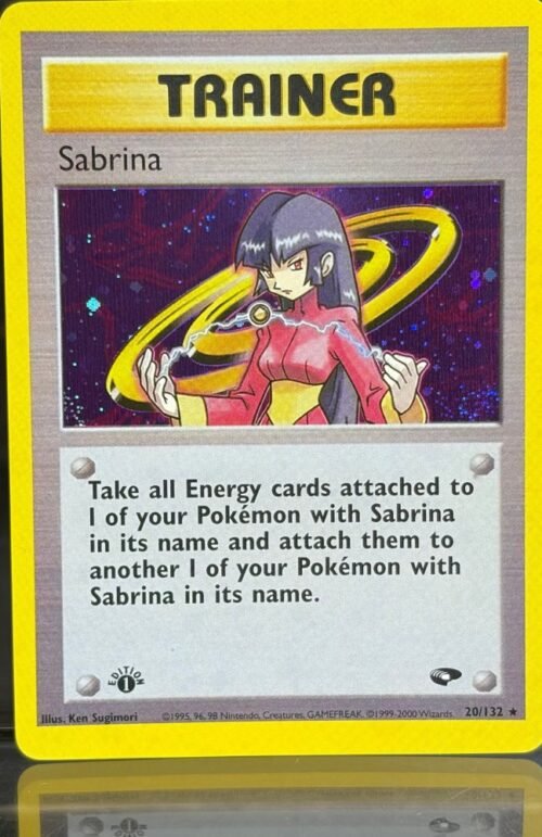 Pokémon Sabrina · Gym Challenge (G2) #20 Proxy Card