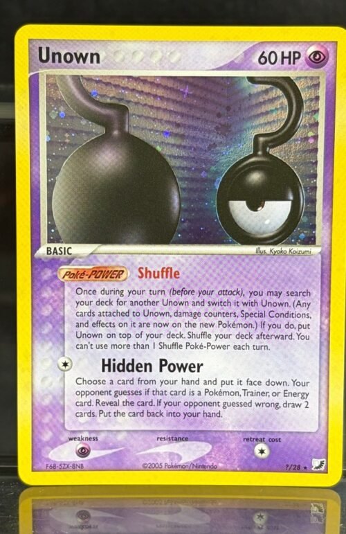 Pokémon EX Unown · Unseen Forces (UF) Proxy Card