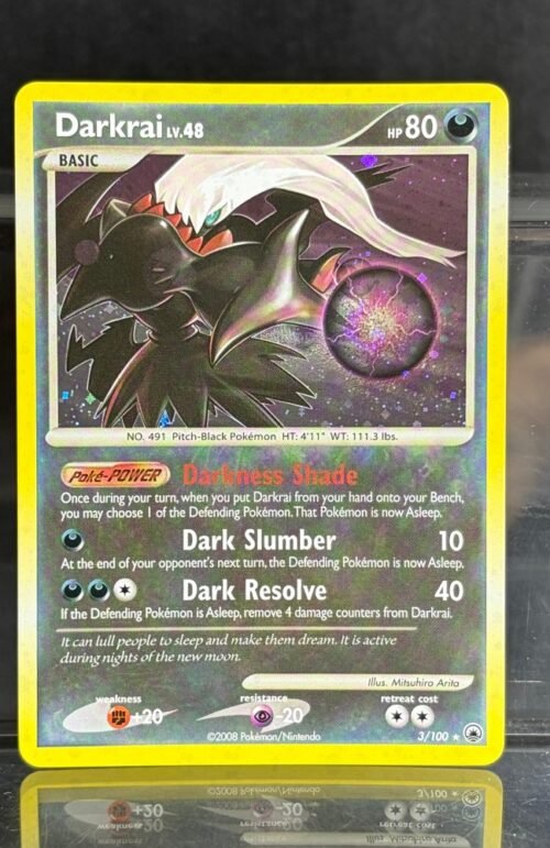 Pokémon Diamond & Pearl Darkrai · Majestic Dawn (MD) #3 Proxy Card