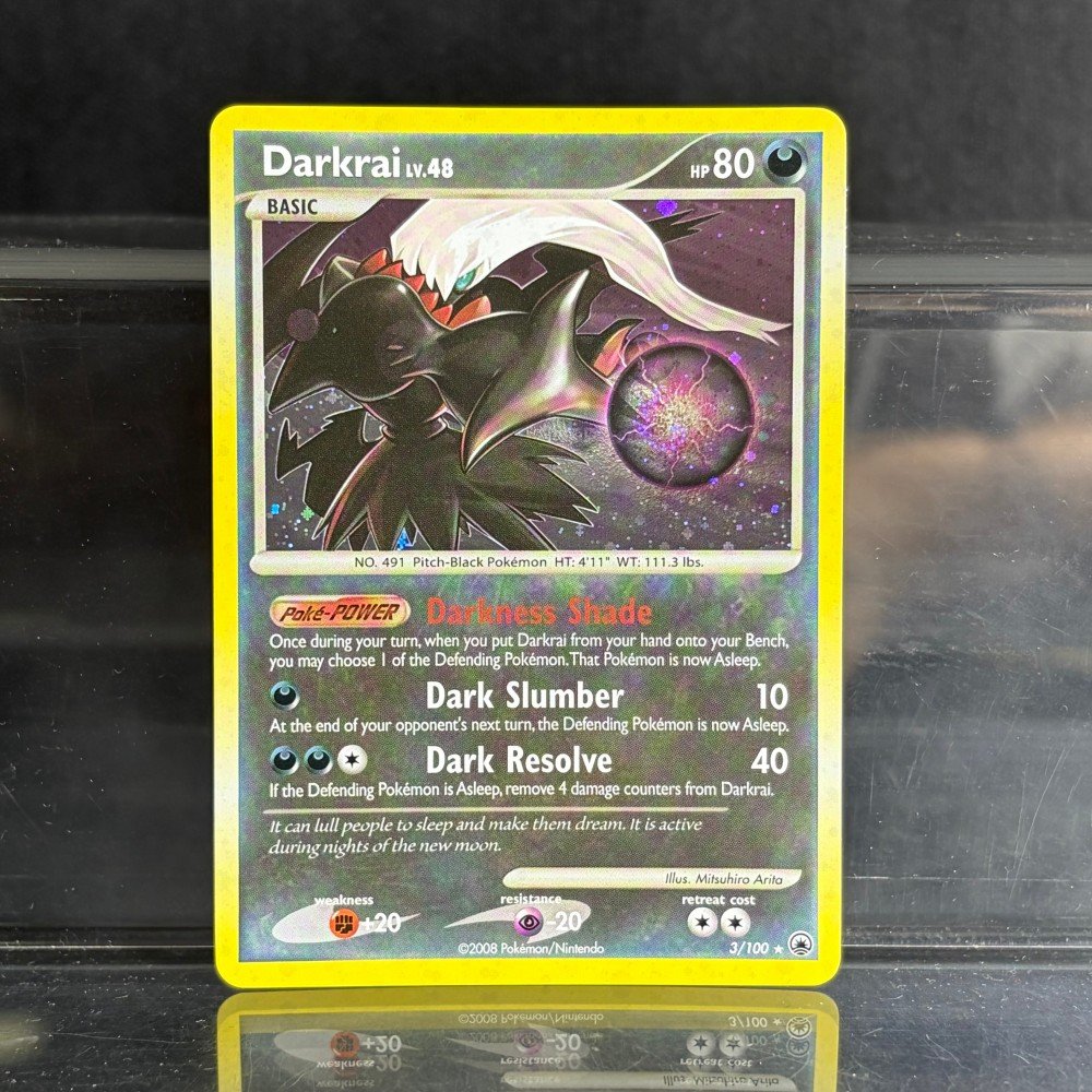 Pokémon Diamond & Pearl Darkrai · Majestic Dawn (MD) #3 Proxy Card