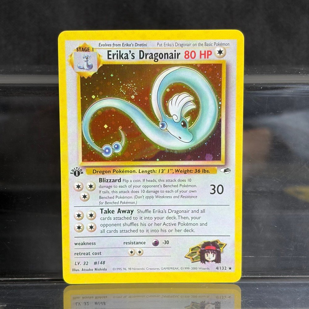 Pokémon Erika’s Dragonair · Gym Heroes (G1) #4 Proxy Card