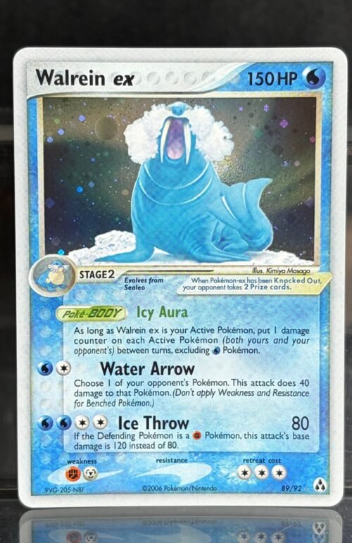 Pokémon EX Walrein ex · Legend Maker (LM) #89 Proxy Card