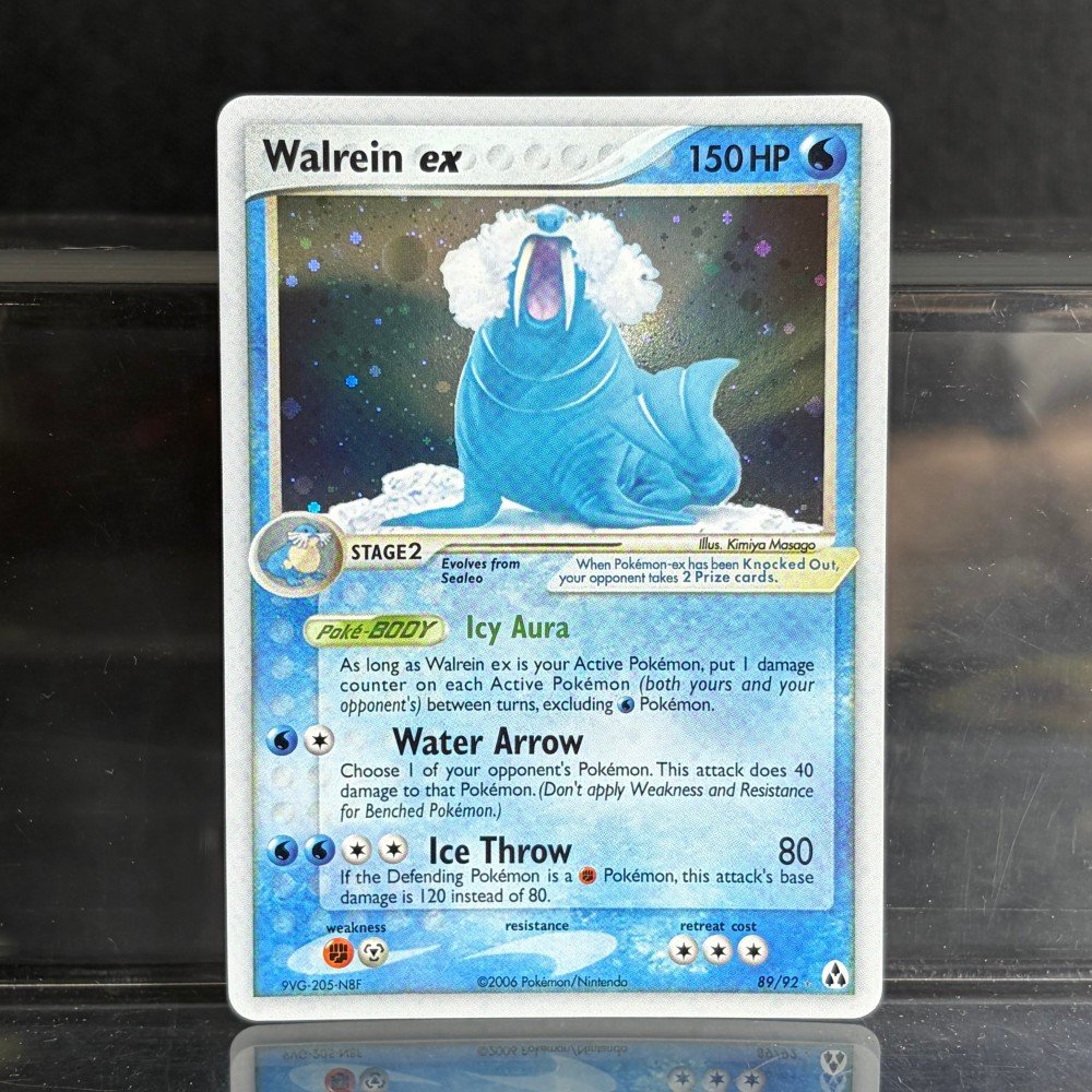 Pokémon EX Walrein ex · Legend Maker (LM) #89 Proxy Card