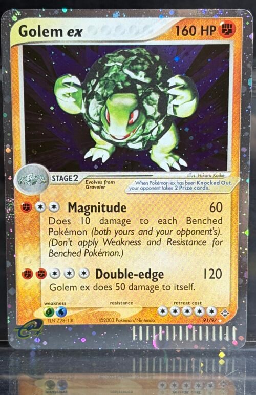 Pokémon Golem ex · Dragon (DR) #91 Proxy Card