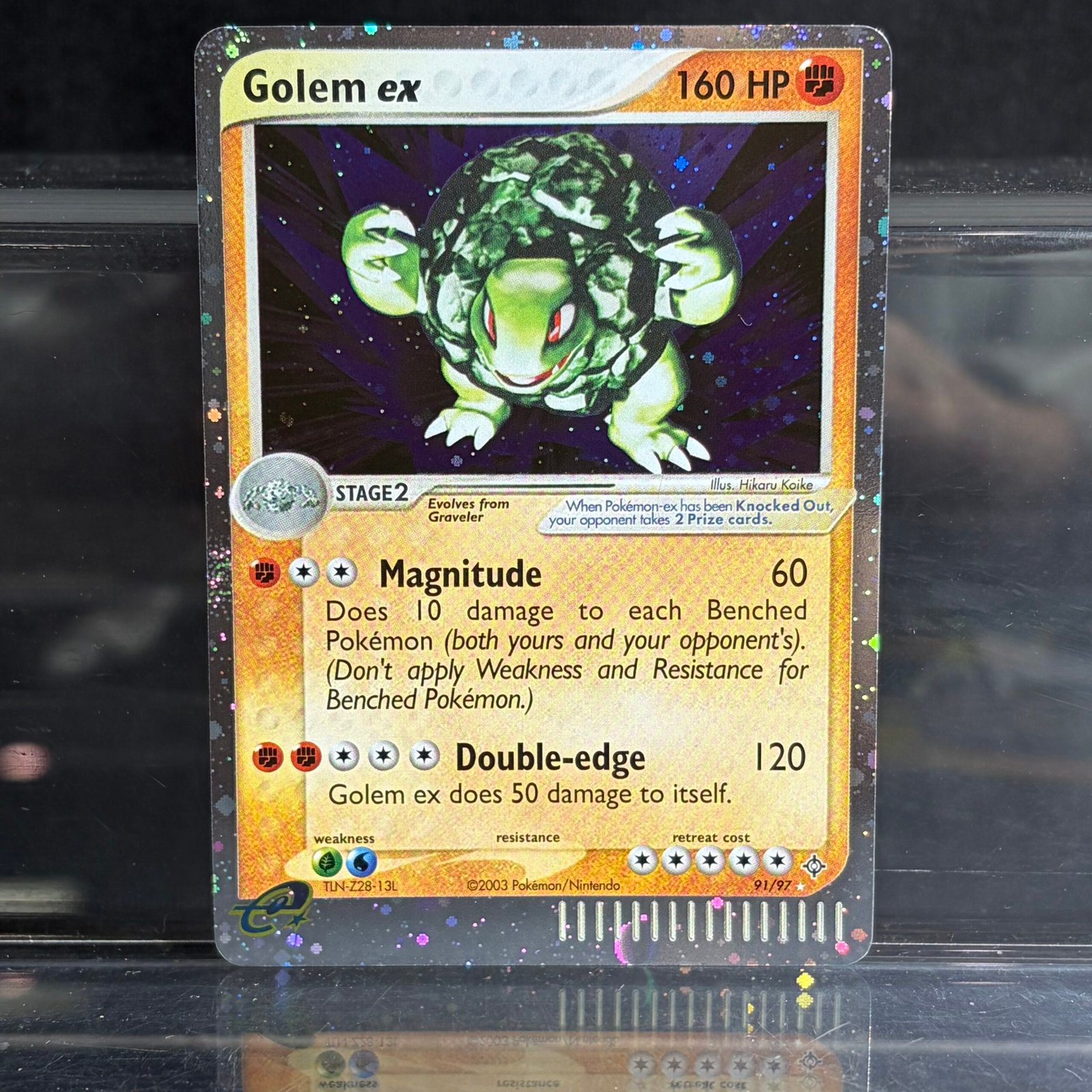 Pokémon Golem ex · Dragon (DR) #91 Proxy Card