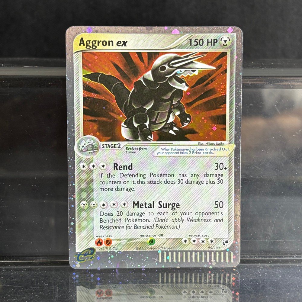 Pokémon EX Aggron ex · Sandstorm (SS) #95 Proxy Card