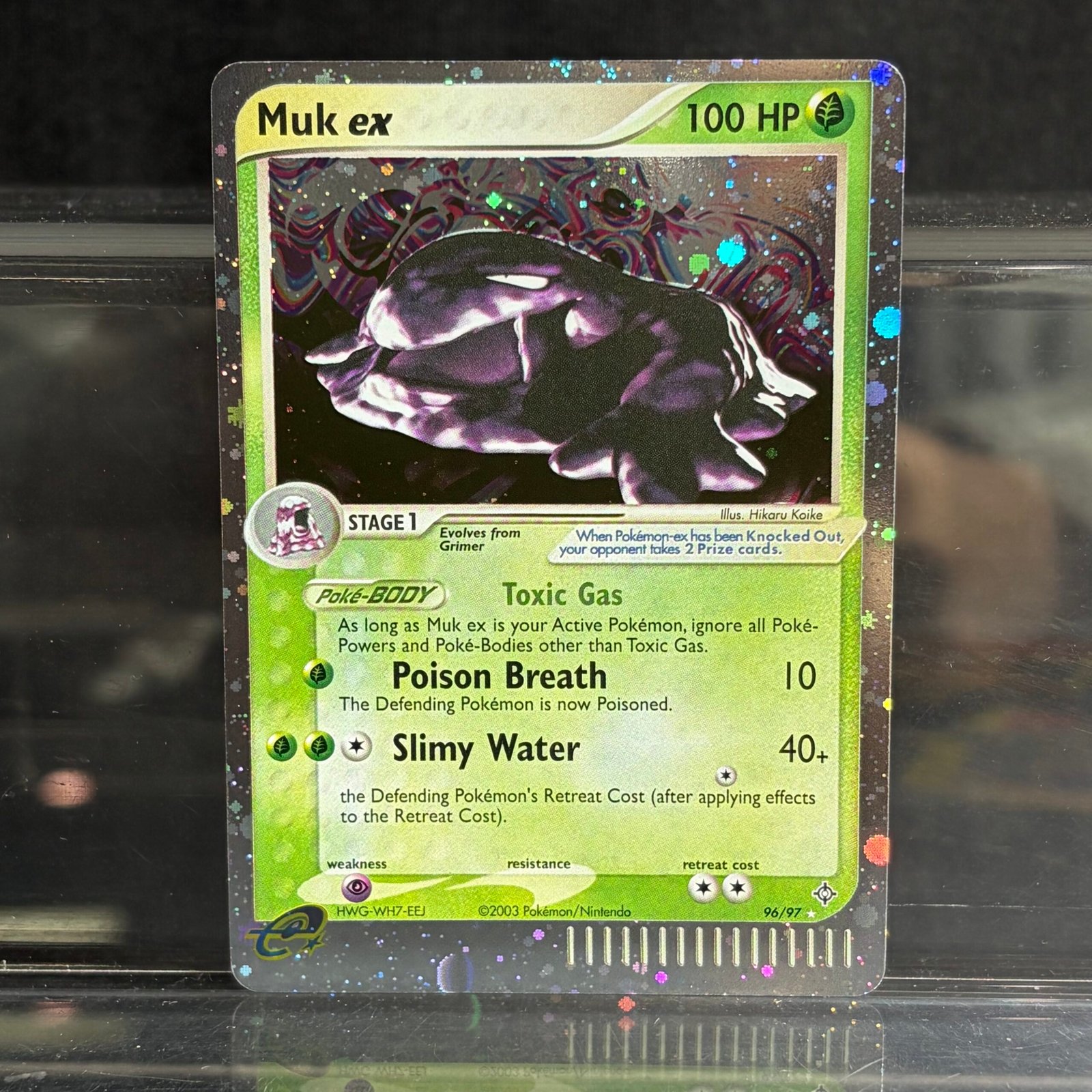 Pokémon Muk ex · Dragon (DR) #96 Proxy Card