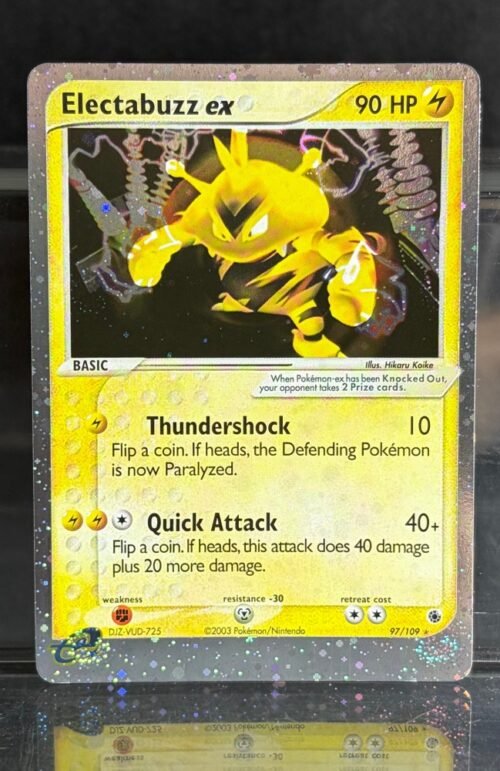 Pokémon EX Electabuzz ex · Ruby & Sapphire (RS) #97 Proxy Card